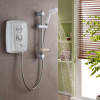 Triton T80Z Fast-Fit 8.5kW Electric Shower - White & Chrome