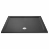Pearlstone Slate Grey Rectangular Shower Tray 900mm x 760mm x 40mm