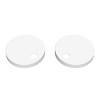 Toilet Seat Cover Caps (White)
