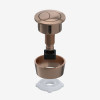 Viva Sanitary Brushed Copper Push Button (For Skylo Flush Valves)