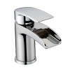 Vespa Chrome Basin Mono Mixer & Slotted Sprung Basin Waste