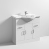 Mayford 850mm Floor Standing Cabinet & Basin - 1 Tap Hole