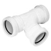 FloPlast Tee Push-Fit White 32mm