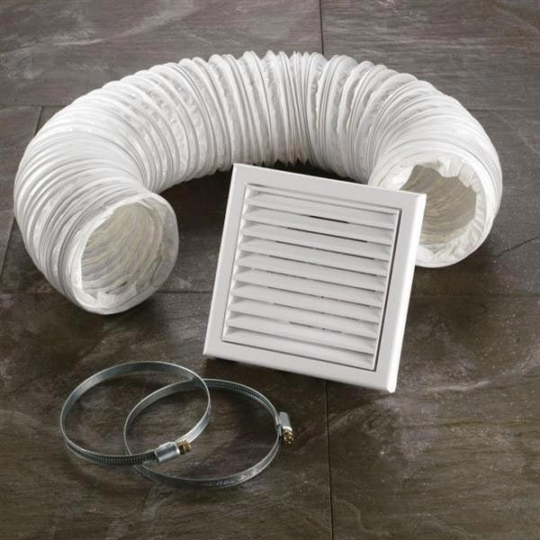 White Ventilation Fan Accessory Kit