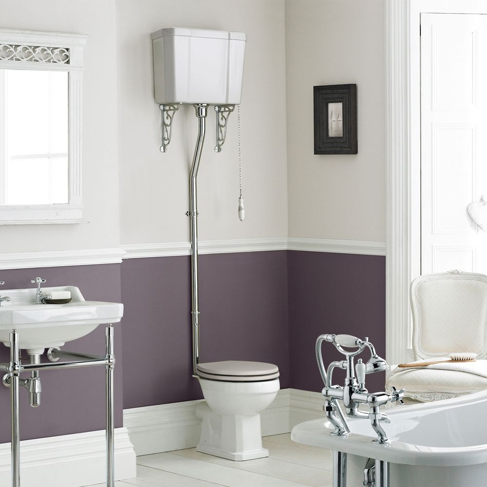 Old London Richmond High Level Toilet & Flush Pipe Kit