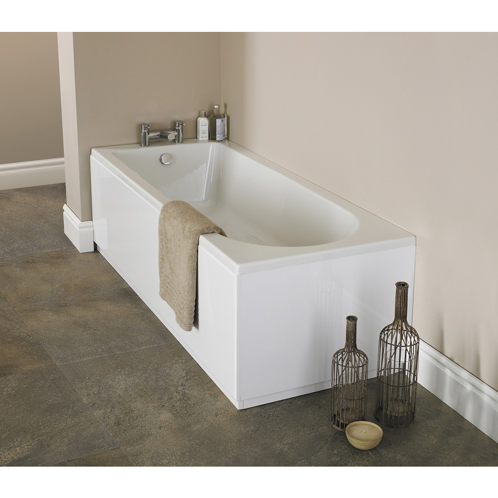 Barmby 1600mm x 700mm Single Ended Bath & Leg Set