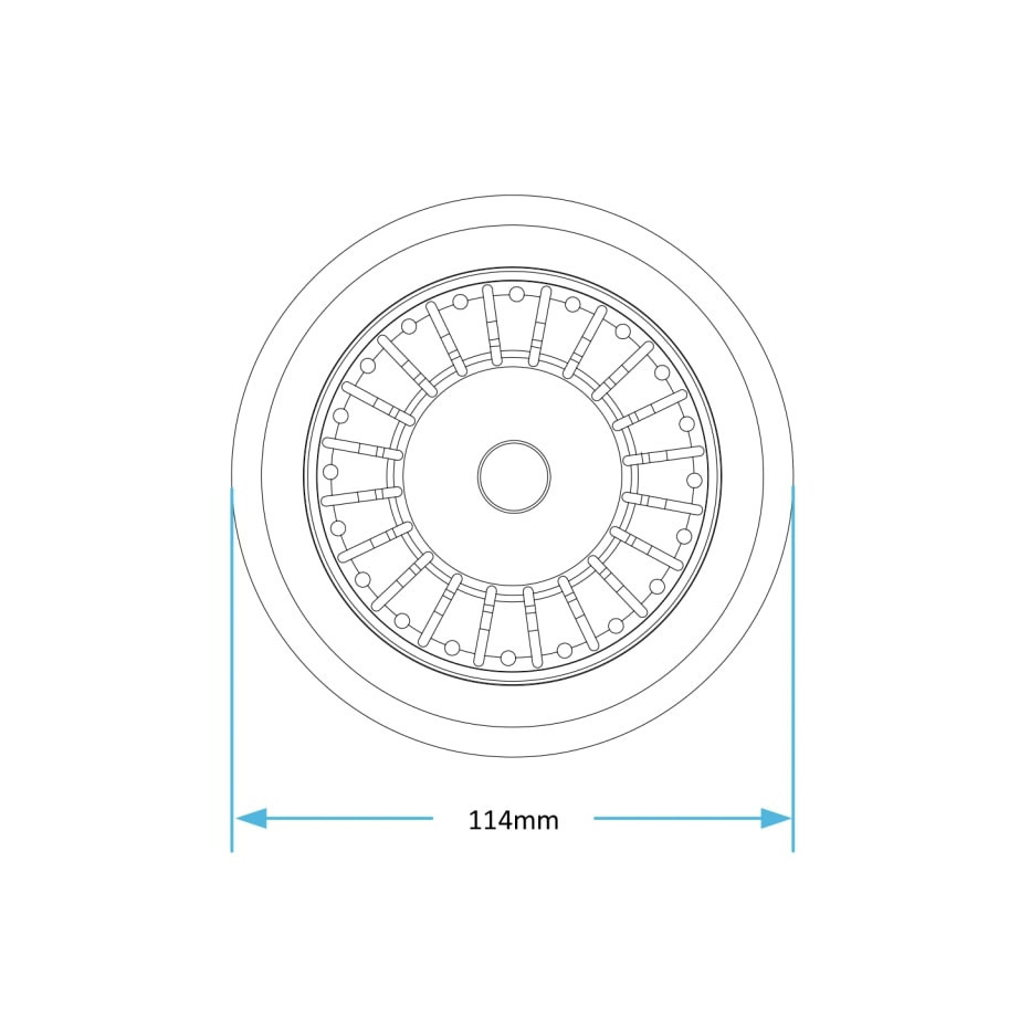 Viva Sanitary Basket Strainer