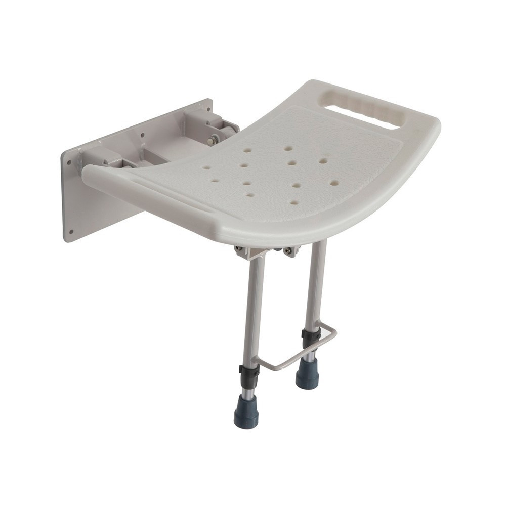 Wall Mounted Shower Seat with Drop Down Legs